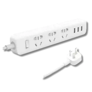 Mi Power Strip 3 USB 3 Sockets – Compact Charging Extension Mi Power Strip 3 USB 3 Sockets – Compact Charging Extension