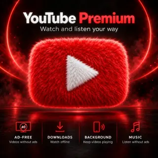 YouTube Premium Subscription Yearly (12 Months) - Full Guarantee