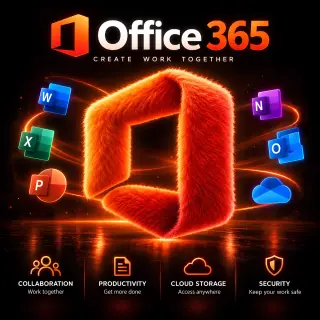 Microsoft 365 Subscription – Yearly Plan for Personal Use with Random Email
